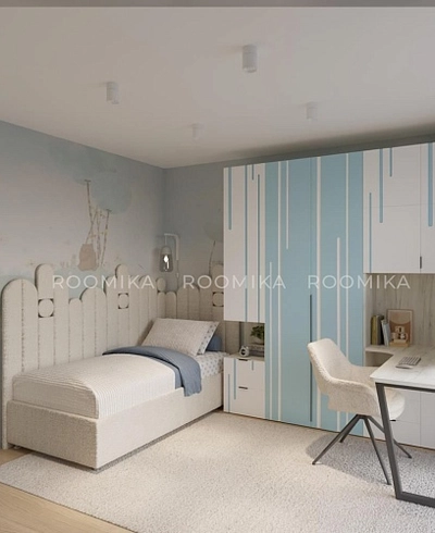 Лацио детская фрезерованные фасады в эмали 79