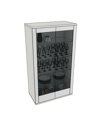 Шкаф напольный CG-201