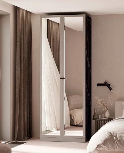 Шкаф двухдверный с зеркалом А210.60-2Z