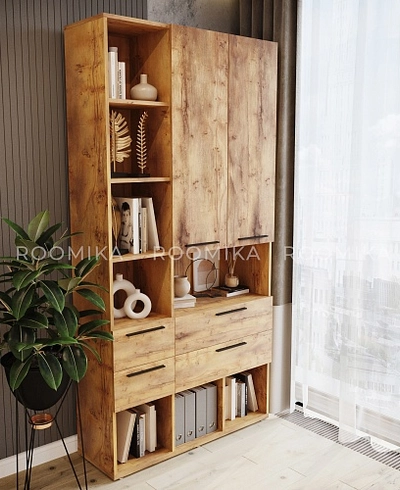 Шкаф напольный книжный L-201 L/R