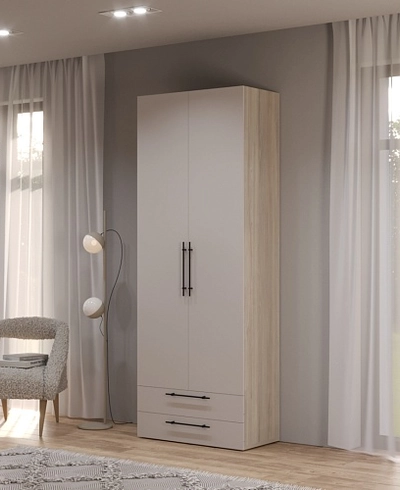 Шкаф двустворчатый с ящиками L211.44