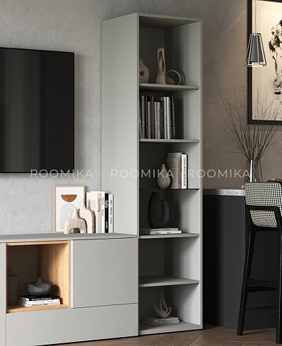 Шкаф со стеклянным фасадом R224