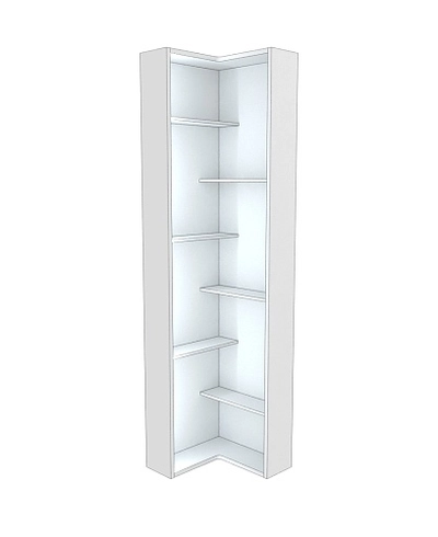 Стеллаж завершающий угловой с подсветкой L230.60 L/R