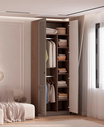 Шкаф двухдверный с перемычкой А210.44-4Р