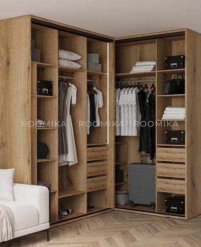 Шкаф-купе ХG182.60-1, профиль INTEGRO, фасад МДФ/зеркало серебро