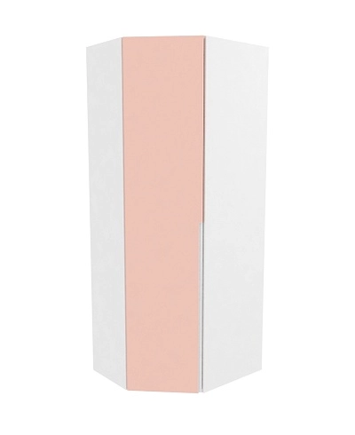 Шкаф угловой разносторонний, фасады в эмали LE218 L/R