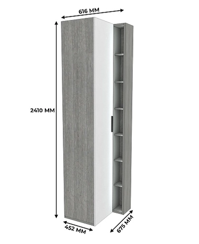 Шкаф переходный с подсветкой LG232 L/R