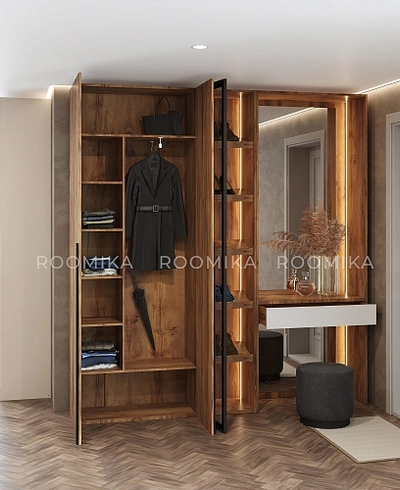 Шкаф двустворчатый L210.40-4