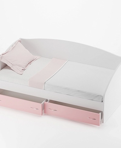 Кровать односпальная с ящиками P902N, 90x190