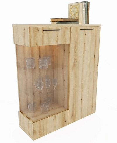 Шкаф напольный с подсветкой L202 L/R