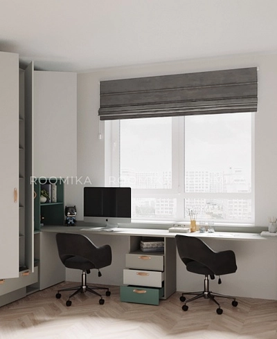 Шкаф двухдверный с ящиками L211.44