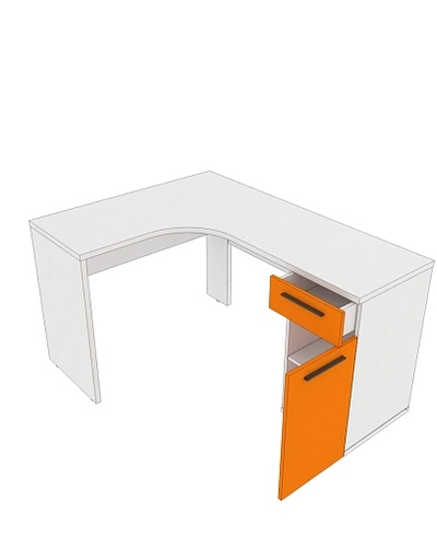 Стол угловой разносторонний L714 L/R