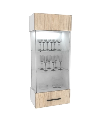 Шкаф навесной с подсветкой L360 L/R