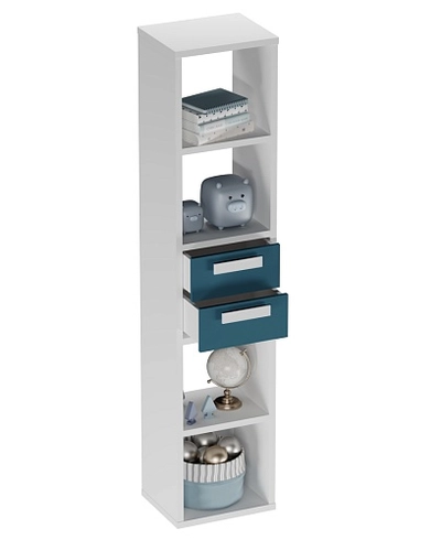 Cтеллаж сквозной книжный на 5 ниш E805