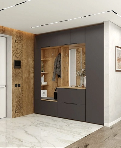 Лацио прихожая фасады в эмали 3