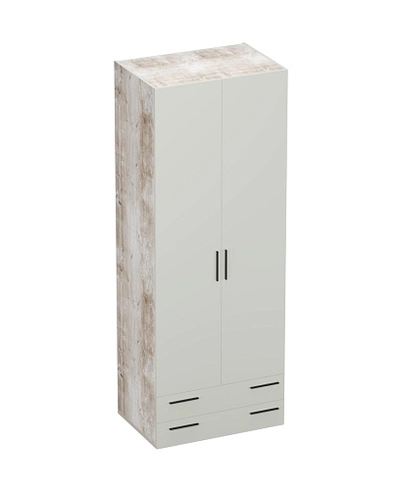 Шкаф двустворчатый с ящиками L211.60