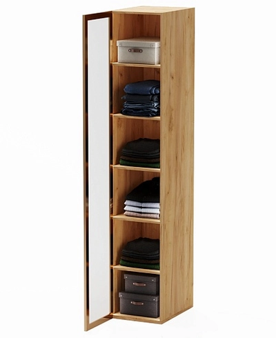 Шкаф для спальни с полками с подсветкой R220.60-4.1