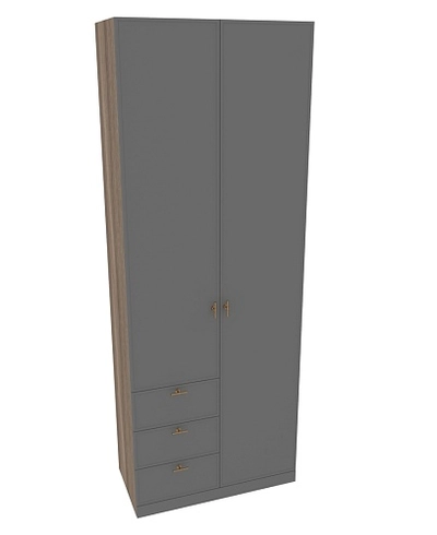 Шкаф для одежды с ящиками А215