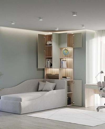 Шкаф с нишей с подсветкой L212.3-90