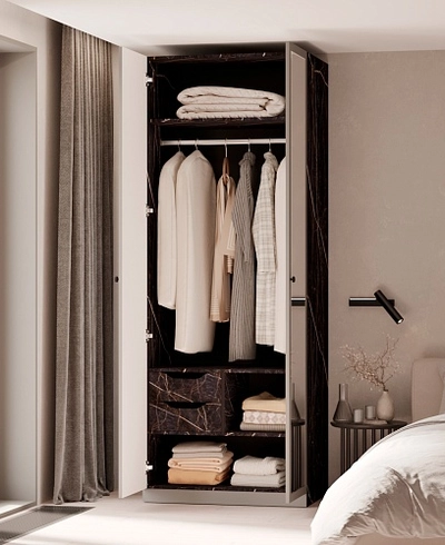 Шкаф двухдверный с зеркалом А210.60-2Z