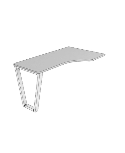 Хром опора для стола E07