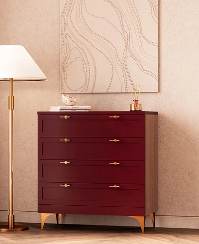 Комод с ящиками с эмалевой столешницей A704.45ES