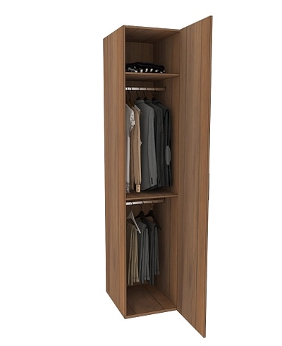 Шкаф 1 дверный широкий с зеркалом L221.60-1Z