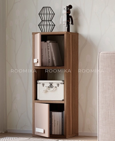 Cтеллаж сквозной книжный на 3 ниши E803