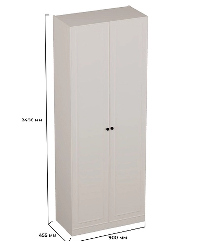Шкаф двухдверный А210.44-1