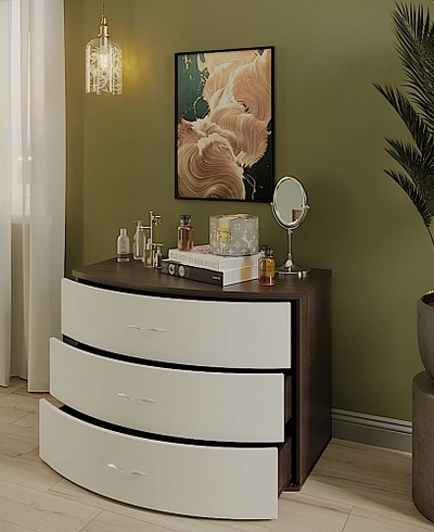 Комод радиусный 3 ящика P703