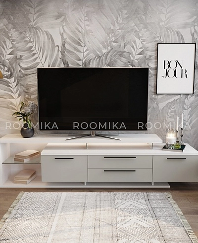 Тумба TV напольная с подсветкой L507 L/R