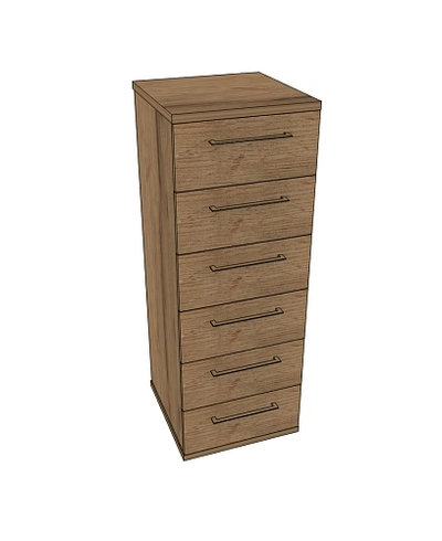 Комод высокий 5 ящиков C-705