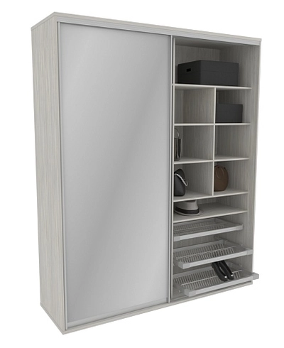 Шкаф-купе U203 тип 4 МДФ/зеркало