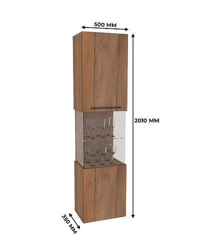 Шкаф напольный L-225 L/R