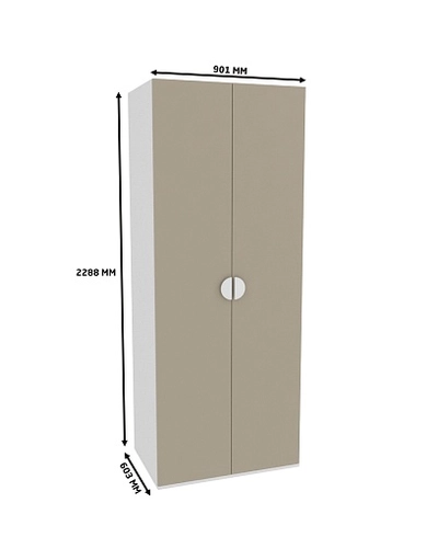 Шкаф 2 дверный P210