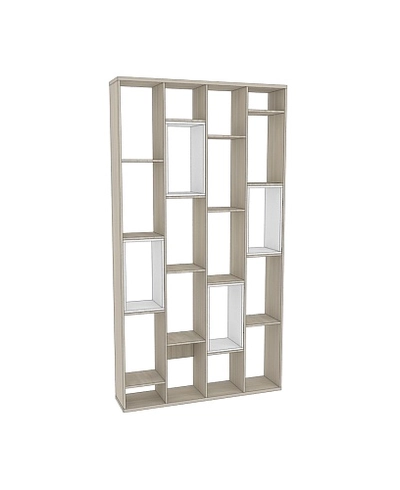 Стеллаж перегородка со вставками L238.130