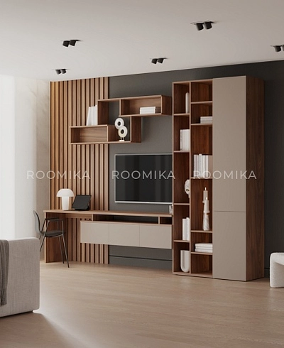 Шкаф с двумя глухими дверями R222