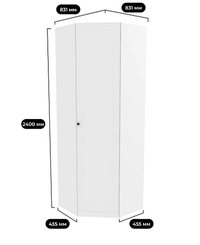 Шкаф угловой A218.1