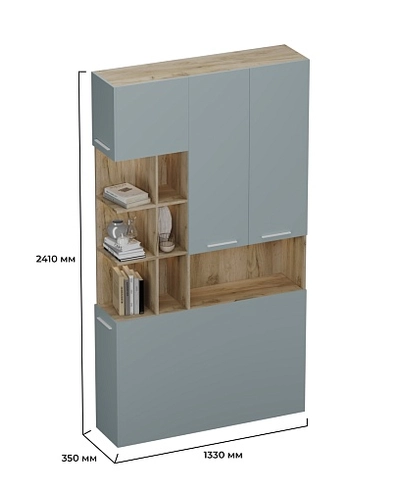 Шкаф с нишей с подсветкой L212.3