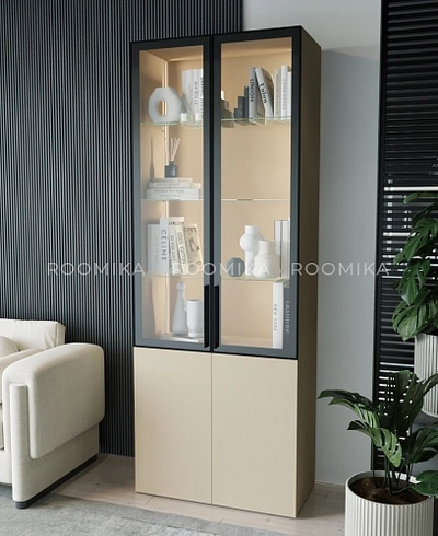 Шкаф двустворчатый с подсветкой R219.1