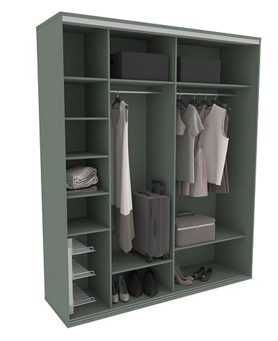 Шкаф-купе U202 тип 3 с зеркалом