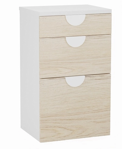 Тумба узкая 2 ящ. L875