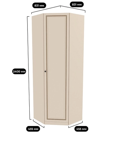 Шкаф угловой A218.1