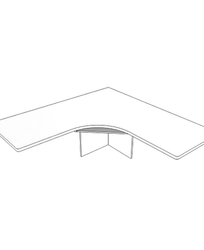 Столешница угловая E715