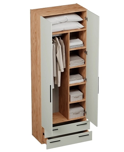 Шкаф двухдверный с ящиками L211.44