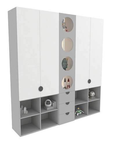 Шкафная группа для детской Лацио 64