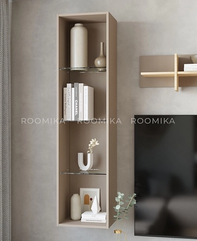 Шкаф навесной со стеклом R331.2