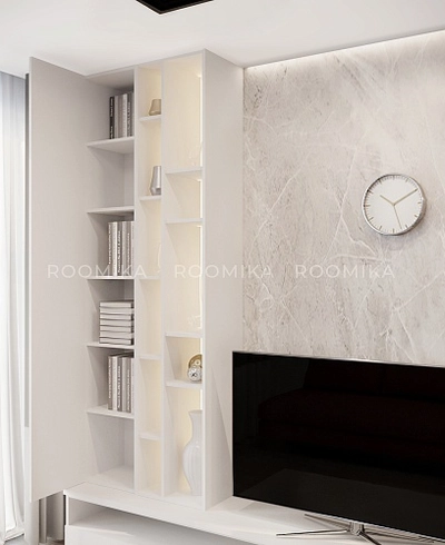 Шкаф на тумбу ТВ с подсветкой L352