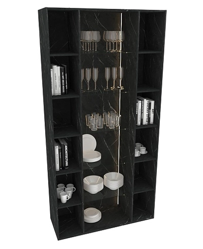 Шкаф-витрина с подсветкой R252