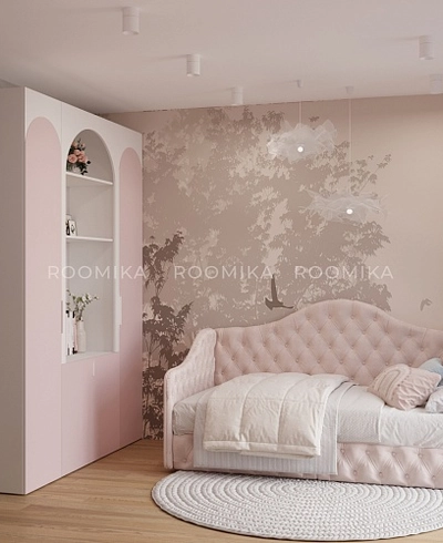 Лацио детская фрезерованные фасады в эмали 77